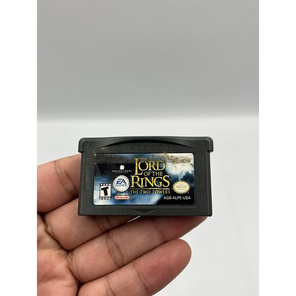 Nintendo GBA Game Boy Advance Lord of the Rings: The Two Towers 2002 - Picture 1 of 3